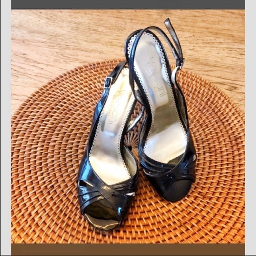 Versani Italian shoes size 7, leather. New.